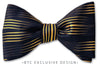 artistic unique bow tie made by The Bow Tie Club