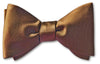 Brown Satin Bow Tie