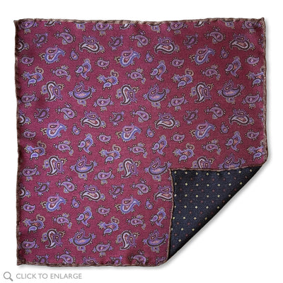 Florence Double-sided Pocket Square