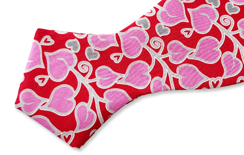 Pink Hearts DP Self-tie