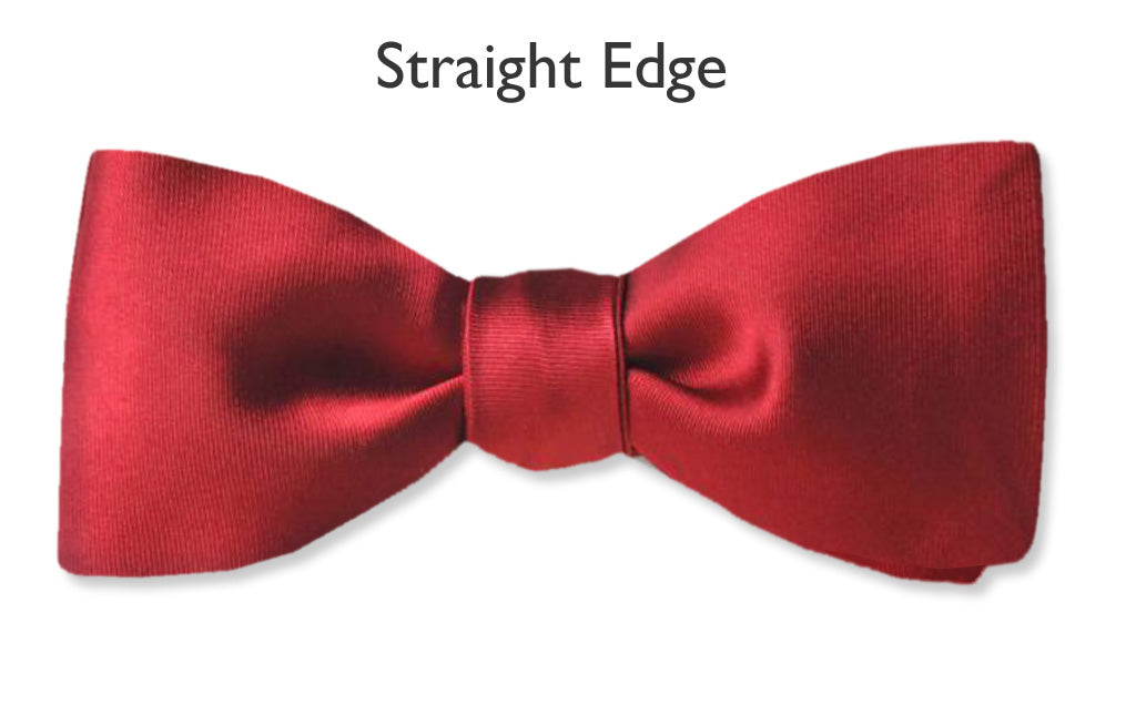 Straight Edge Bow Tie