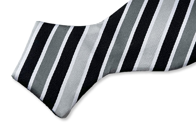 Silver Stripes DP Self-tie