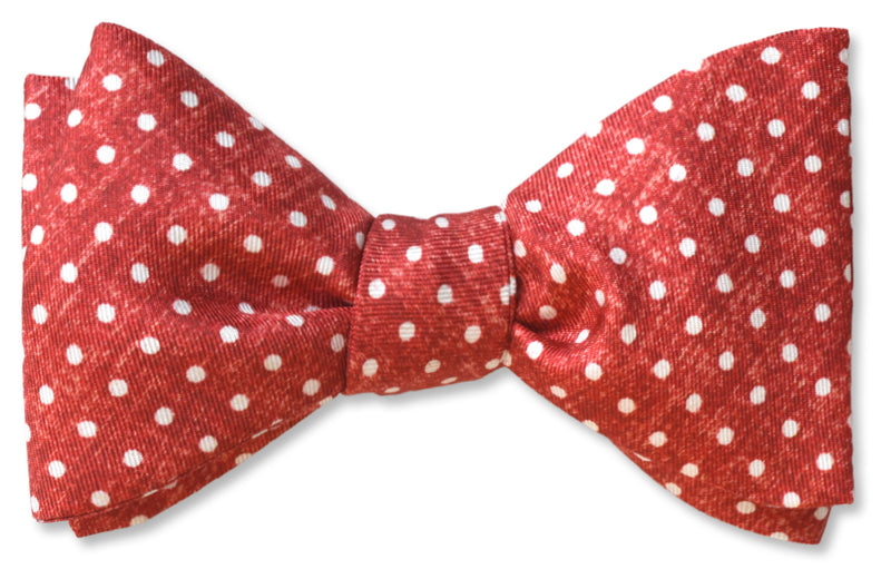 Strawberry Finch Bow Tie