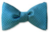 Teal Sapphire Bow Tie