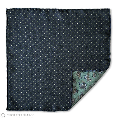 Turin Double-sided Pocket Square